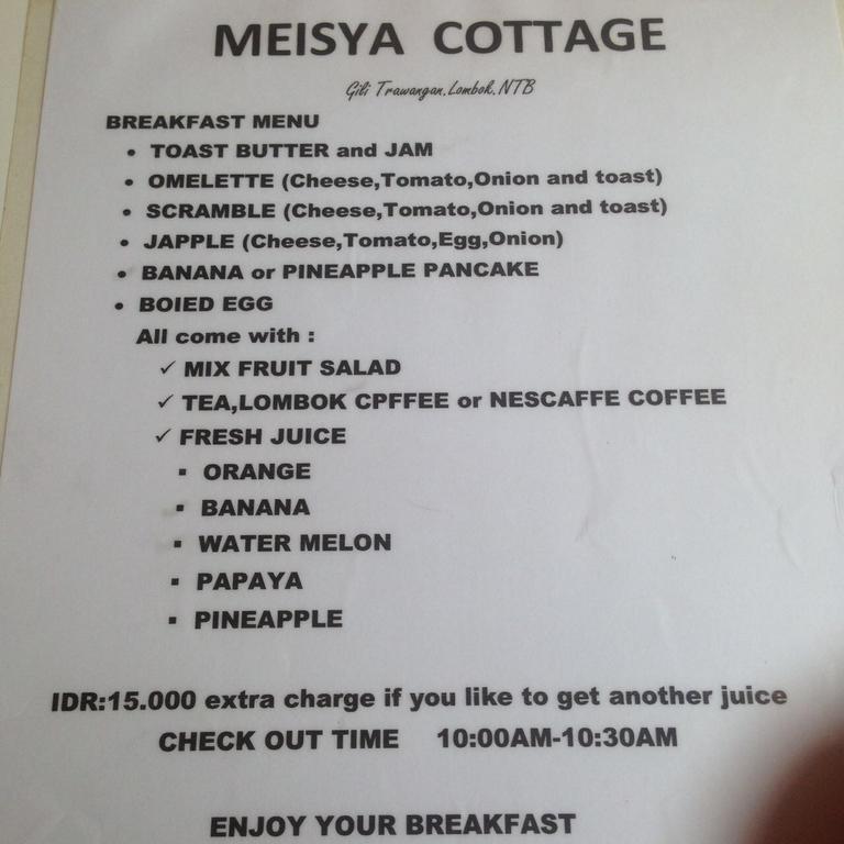 Meisya Cottage Τζίλι Τραγουανγκάν Εξωτερικό φωτογραφία